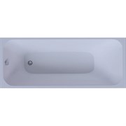AQUATEK Мия Ванна пристенная прямоугольная без панелей, каркаса и слив-перелива размер 180x70 см, белый