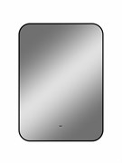 CONTINENT Зеркало с подсветкой прямоугольное (ШxВ) 70x50 см, бесконтактный сенсор, цвет белый