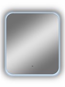CONTINENT Зеркало с подсветкой прямоугольное (ШxВ) 70x60 см, бесконтактный сенсор, цвет белый