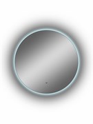 CONTINENT Зеркало с подсветкой круглое диаметр 100 см, бесконтактный сенсор, цвет белый