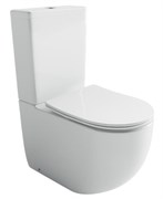 CERAMICA NOVA Metropol Напольный пристенный унитаз смыв Торнадо,  белый CN4001T