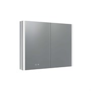 AQUATEK Шкаф зеркало для ванной с подсветкой AQ7809-MLC, прямоугольное, сенсорное управление, 800*700*133 AQ7809-MLC