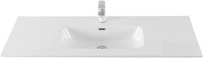 AQUANET Раковина Flat 120 белая AQUANET-254366