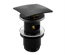 WASSERKRAFT Abens 2000 A164 Донный клапан Push-up, черный WASSERKRAFT A164