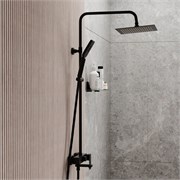 WASSERKRAFT BK27701BM Душевой комплект для набора, черный WASSERKRAFT BK27701BM