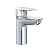 AQUAme Prato Смеситель для раковины с донным клапаном, хром, однорычажный. AQMP6111