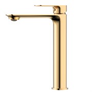 AQUAme Monza Смеситель для раковины однорычажный, Brushed gold AQM6314BG