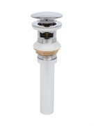 AQUAme Донный клапан с переливом, хром AQM7001-1