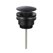 AQUAme Донный клапан, Черный матовый AQM7003MB