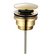AQUAme Донный клапан, Glossy gold AQM7003GG