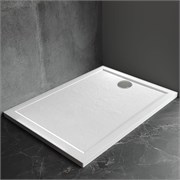 VECONI Pietra Душевой поддон квадратный, 1000x1000x30, искусственный камень, белый PT-W-100100-RU