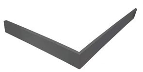 VECONI Pietra Экран для душевого поддона, 800x800x30, гелькоут и стекловолокно, антрацитово-серый PS-AG-8080-RU