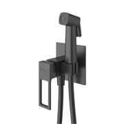 BELBAGNO Luce Гигиенический душ со смесителем, черный LUC-HGN-NERO