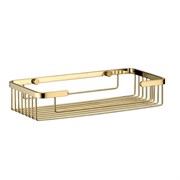 WASSERKRAFT K-722BRUSHED GOLD Полка металлическая, золото WASSERKRAFT 722BG