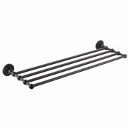 WASSERKRAFT Isar K-7311 Полка для полотенец, темная бронза WASSERKRAFT 7311