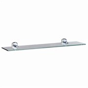 WASSERKRAFT Oder K-3024 Полка стеклянная, хром WASSERKRAFT 3024