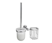 WASSERKRAFT Oder K-3035 Держатель освежителя и щетки для унитаза, хром WASSERKRAFT 3035
