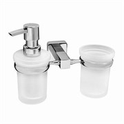 WASSERKRAFT Lippe K-6589 Держатель стакана и дозатора, хром WASSERKRAFT 6589