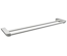 WASSERKRAFT Kammel K-8340WHITE Держатель полотенец двойной, белый WASSERKRAFT 8340W