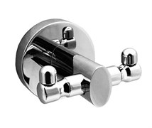 WASSERKRAFT Rhein K-6223D Крючок двойной, хром WASSERKRAFT 6223D