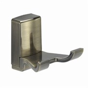 WASSERKRAFT Exter K-5223D (ранее К-5223) Крючок двойной, светлая бронза WASSERKRAFT 5223D
