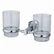 WASSERKRAFT Oder K-3028D Подстаканник двойной, хром WASSERKRAFT 3028D