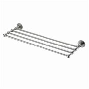 WASSERKRAFT Ammer K-7011 Полка для полотенец, никель WASSERKRAFT 7011