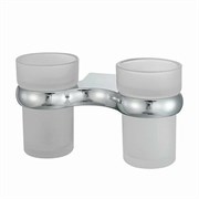 WASSERKRAFT Berkel K-6828D Подстаканник двойной, хром WASSERKRAFT 6828D