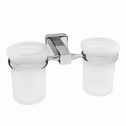 WASSERKRAFT Lippe K-6528D Подстаканник двойной, хром WASSERKRAFT 6528D