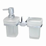 WASSERKRAFT Wern K-2589 Держатель стакана и дозатора, хром WASSERKRAFT 2589