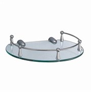 WASSERKRAFT K-566 Полка стеклянная, хром WASSERKRAFT 566