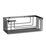 WASSERKRAFT K-711POLISHED BLACK Полка металлическая, черный WASSERKRAFT 711PB