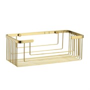 WASSERKRAFT K-711BRUSHED GOLD Полка металлическая, золото WASSERKRAFT 711BG