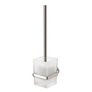 WASSERKRAFT Tauber K-64427 Щетка для унитаза подвесная, никель WASSERKRAFT 64427