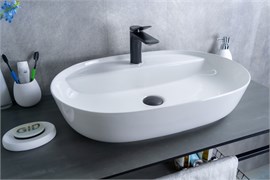 GID Раковина D1346 51194 накладная белая 61x41x14 GID-51194