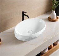 GID Раковина 9030wx 51241 накладная белая 60x40x15 GID-51241