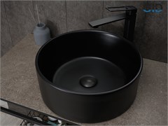 GID Раковина Bm9011 53368 накладная черная матовая 40x40x15 GID-53368
