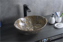 GID Раковина Mnc138T 54472 накладная под камень глянцевая 41x34x15 GID-54472