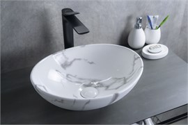 GID Раковина Mnc138C 54473 накладная под камень глянцевая 41x34x15 GID-54473