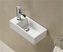 GID Раковина N9270R 61127R подвесная белая 40.5x20.5x10.5 GID-61127R
