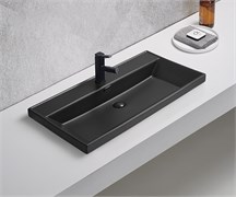 GID Раковина Bm5580s 72206 встраиваемая сверху черная матовая 81x46.5x15 GID-72206