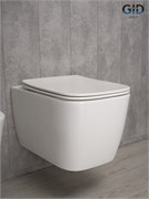 GID Унитаз подвесной Tr2140 62254Y белый 51x35x37.5 GID-62254Y