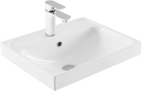 AQUANET Flash Mini Раковина полувстраиваемая ширина 40 см, белый AQUANET-342051