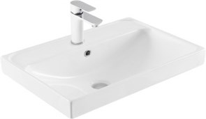 AQUANET Flash Mini Раковина полувстраиваемая ширина 50 см, белый AQUANET-342052