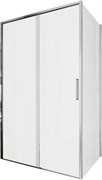 AQUANET Pleasure Evo Душевой уголок прямоугольный двери раздвижные размер 120x80 см профиль - хром / стекло - прозрачное AQUANET-AE65-120x80-CT