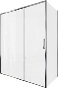 AQUANET Pleasure Evo Душевой уголок прямоугольный двери раздвижные размер 160x100 см профиль - хром / стекло - прозрачное AQUANET-AE65-160x100-CT