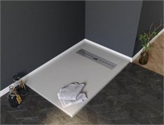 AQUANET Delight Душевой поддон прямоугольный размер 140x90 см, цвет серый AQUANET-258885