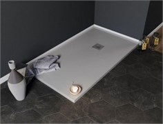 AQUANET Pleasure Душевой поддон прямоугольный размер 160x80 см, цвет серый AQUANET-258880