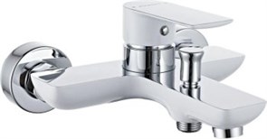 AQUANET Arctic Смеситель для ванны, цвет белый / хром AQUANET-216776