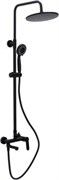 AQUANET Passion Душевая стойка, цвет черный AQUANET-AF300-72-R-B